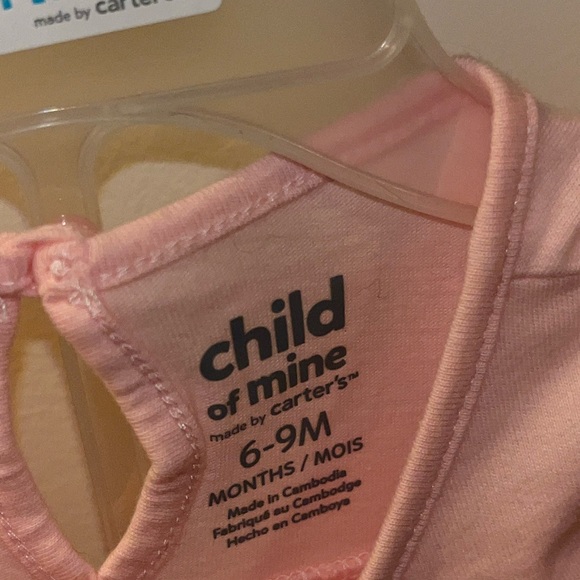 Carter’s 6-9 months Infant Baby Girl Matching Set - Picture 3 of 3